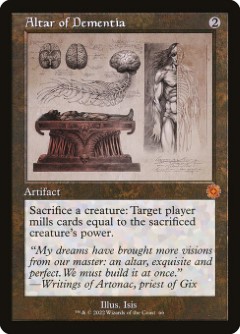 Altar of Dementia The Brothers' War - Retro Artifacts Schematics Frame